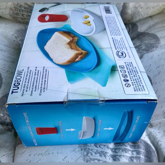 NEW Sealed Box FRED Tugbowl Tugboat Dinner Set Cup Plate Dish Bowl Ship Fun Food - Picture 9 of 13